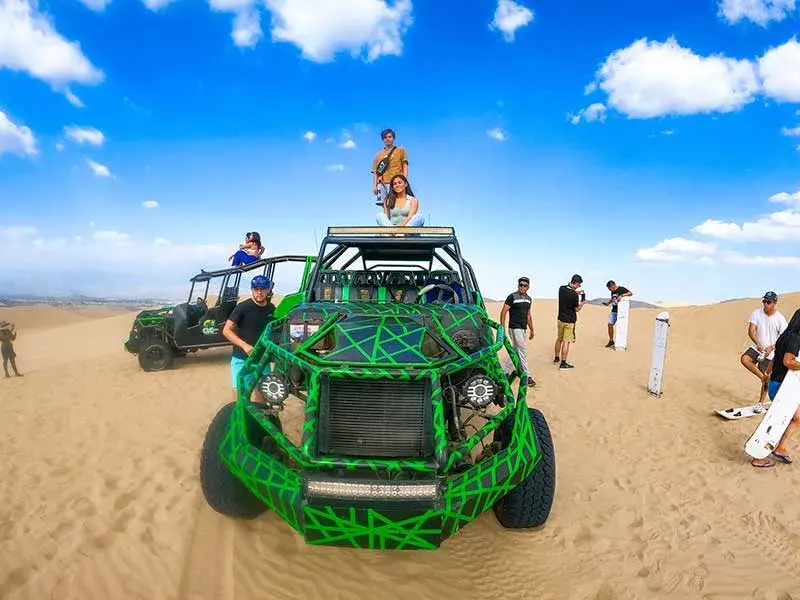 paseo en tubulares en Tour Paracas Ica